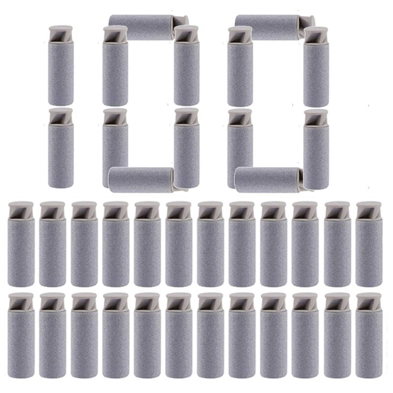 100Pcs High-end Version Short Dart for Foam Dart Blaster of Using Short Dart 3.8*1.3cm Top Quality Gray Blue Black