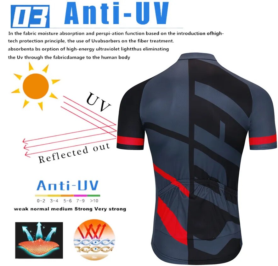 Breathable Cycling Jersey