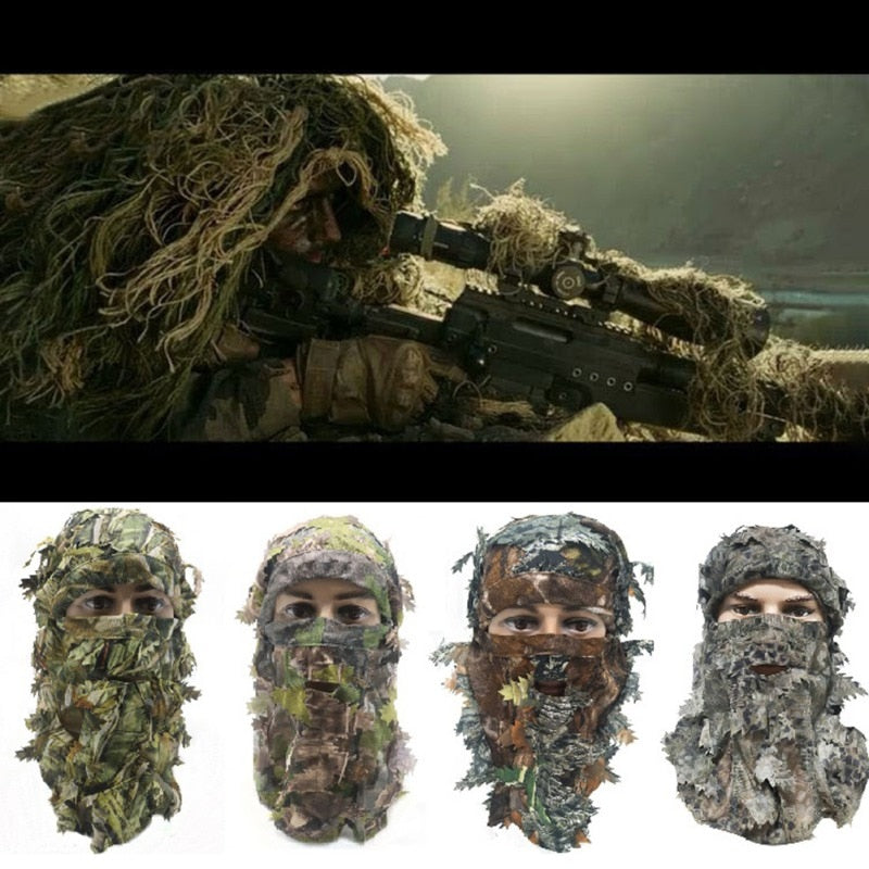 3D Camouflage Balaclava Hat Full Face Mask