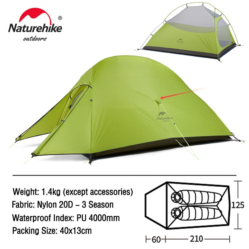 Naturehike Cloud Up Series Tent