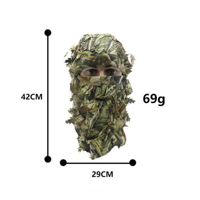 3D Camouflage Balaclava Hat Full Face Mask