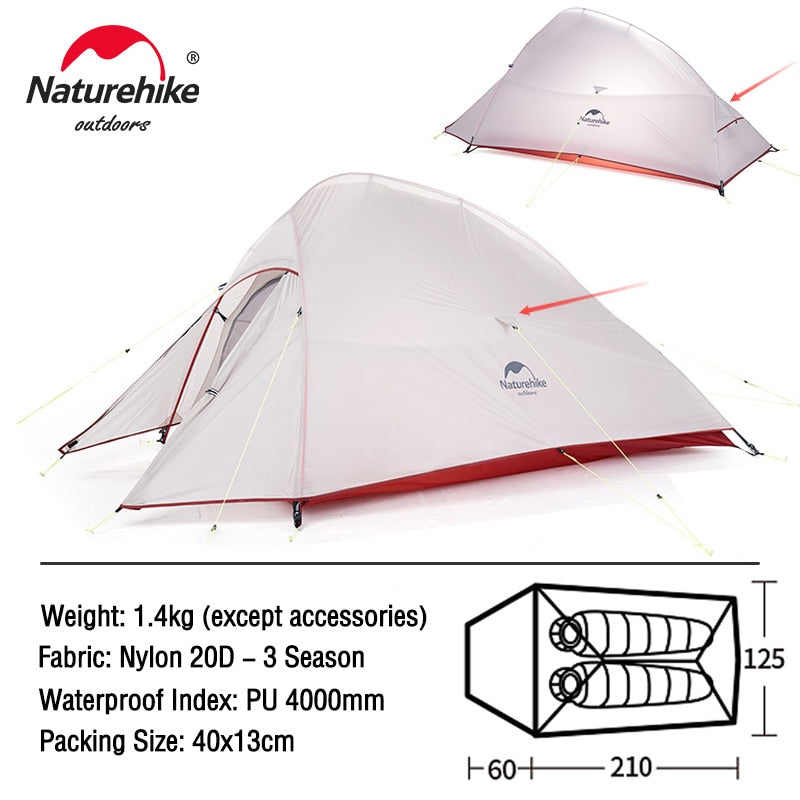 Naturehike Cloud Up Series Tent