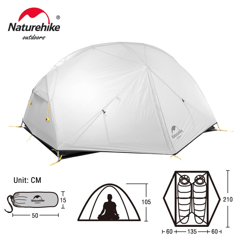 Naturehike Mongar 2 Person Ultralight Travel Tent